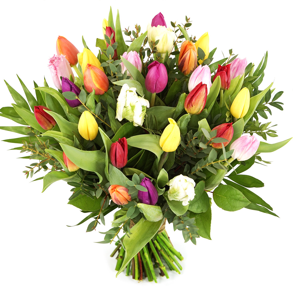 Boeketcadeau Mix tulpen bestellen en bezorgen