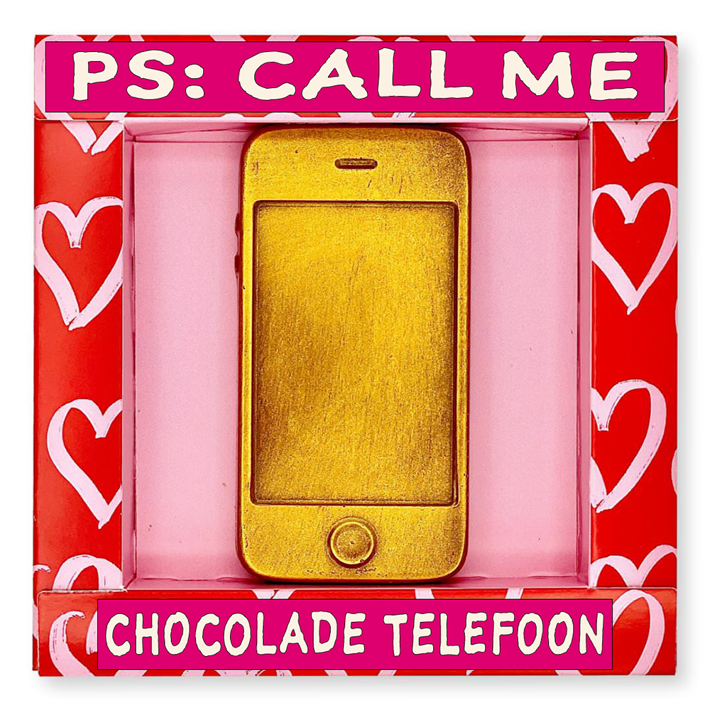 Boeketcadeau Chocolade mobiele telefoon Call me